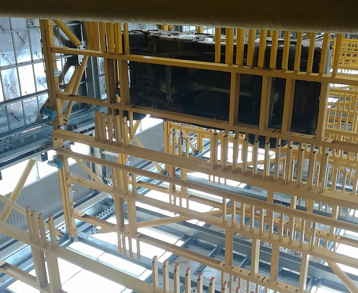 广汉机械停车库PCS垂直升降机械式停车