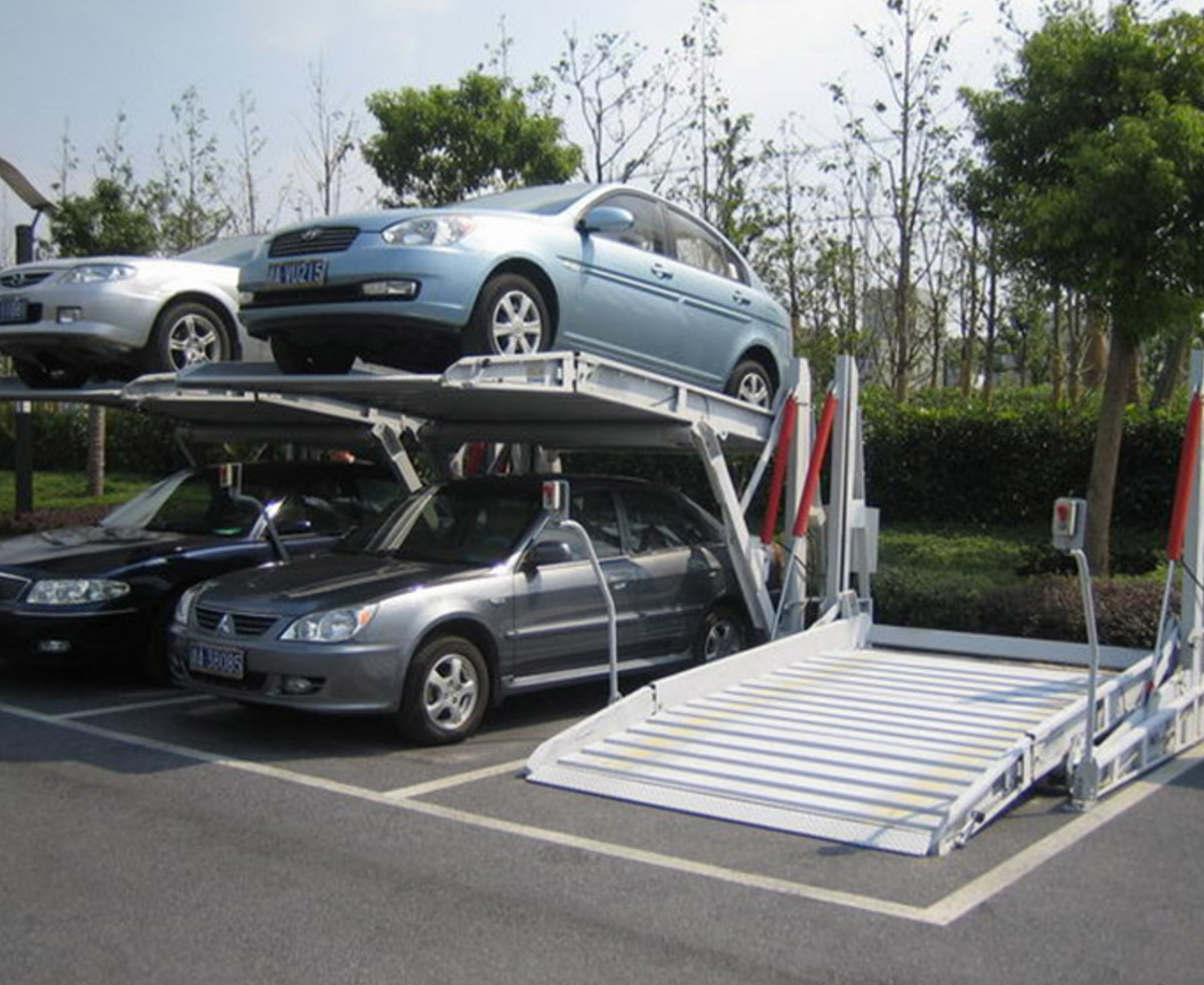 富顺机械停车库PJS简易升降俯仰式停车设备